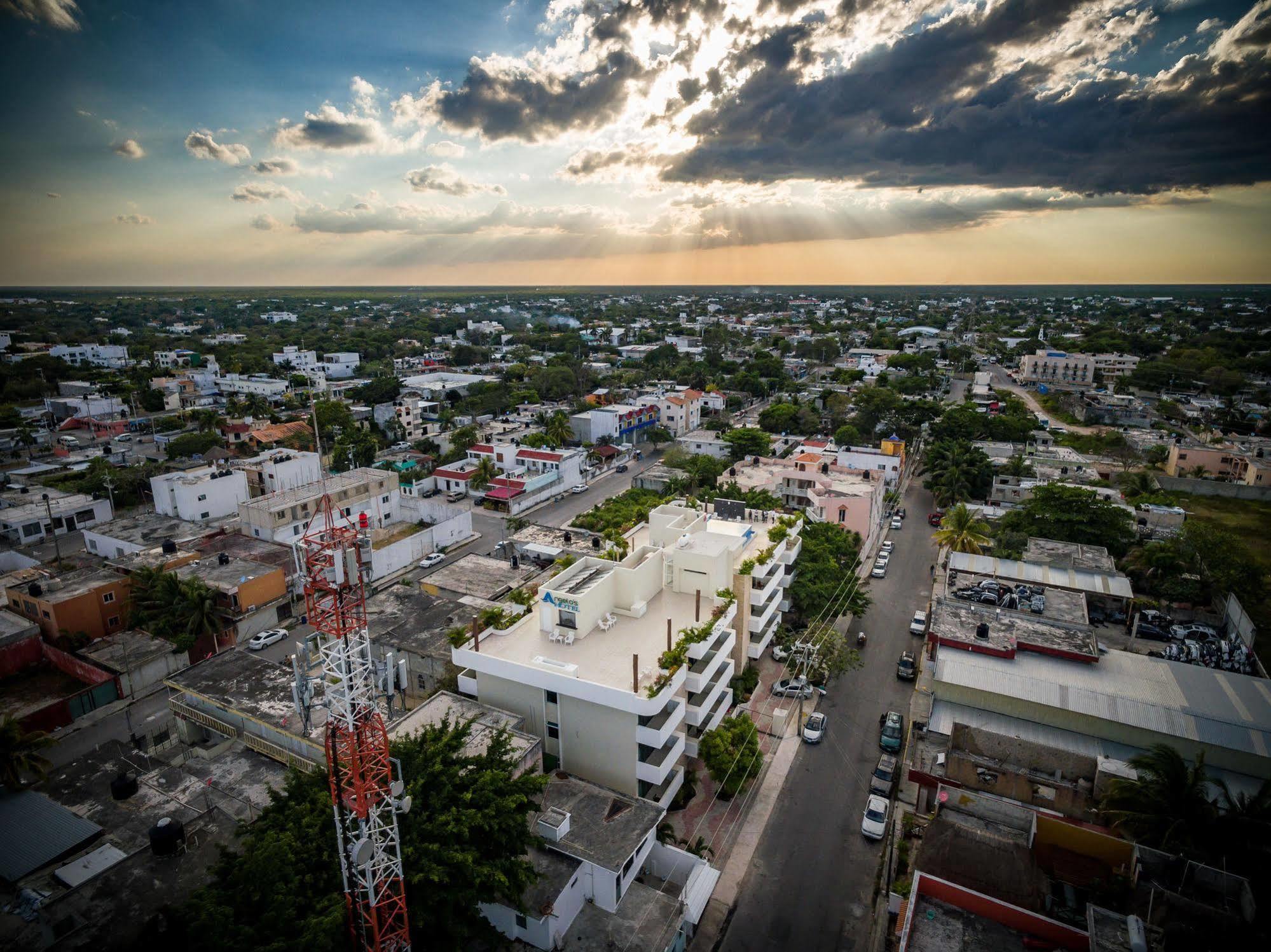 Angelo's Hotel Playa del Carmen Buitenkant foto