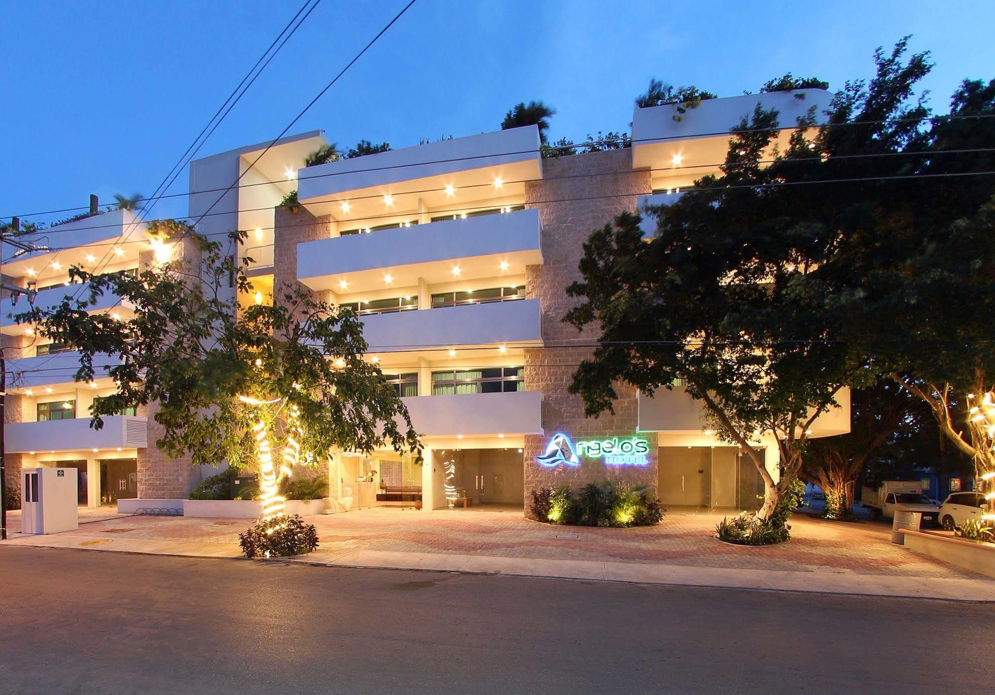 Angelo's Hotel Playa del Carmen Buitenkant foto